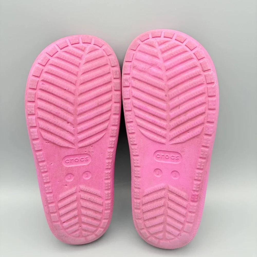 Crocs Classic Crocs Sandal  J3 Junior Pink/Fuchsia *Damage Read